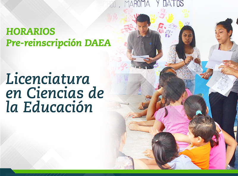 Licenciatura en Ciencias de la Educación